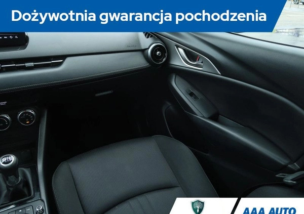 Mazda CX-3 cena 74000 przebieg: 86486, rok produkcji 2018 z Kruszwica małe 106